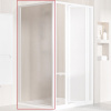 Душевая стенка Ravak Supernova PSS-90 940701O211 профиль белый, пластик Pearl