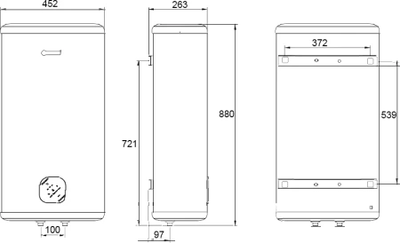 накопительный водонагреватель thermex dream 50 электрический