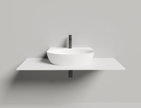 раковина 58х45 cм salini alda wall 02140322m , мат-л: s-stone, цвет: белый матовый раковина 58х45 cм salini alda wall 02140322m , мат-л: s-stone, цвет: белый матовый