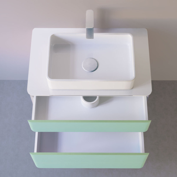 тумба бирюзовый бриз 81,4 см jorno pastel pas.01.82/p/bl