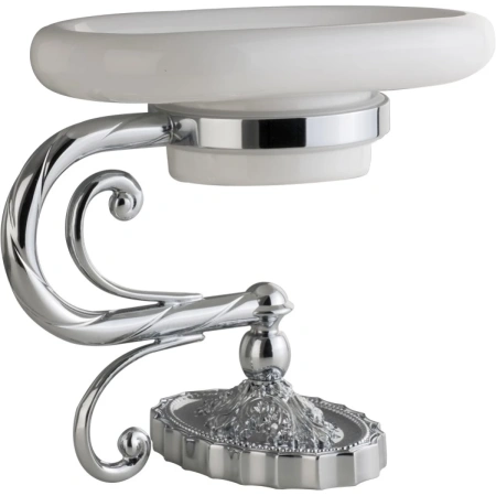 мыльница migliore edera 16920 цвет хром