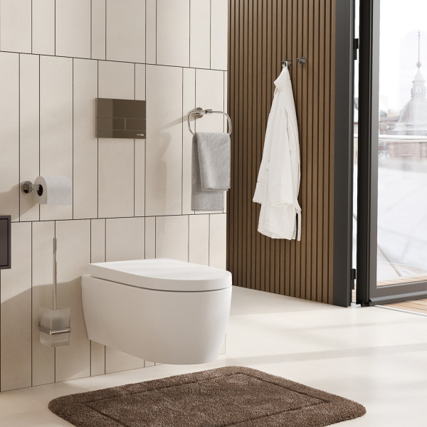 Ёршик для унитаза WasserKRAFT Mosel K-46627, хром