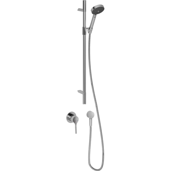 смеситель для душа jacob delafon elate e25754-cp, хром