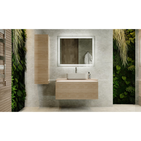 тумба бук светлый 100 см jorno karat kar.01.100/p/bul