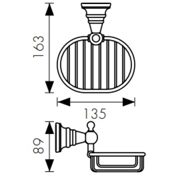 Мыльница Kaiser Arno KH-4204