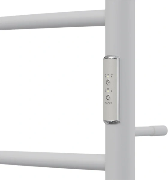 полотенцесушитель point афина pn04846pw электрический, с полкой, 40x60 см, белый