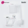 ёршик для унитаза iddis slide sliwtg0i47 белый матовый