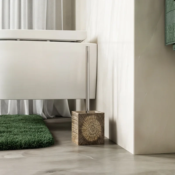 Ёршик для унитаза Wasserkraft Schunter K-88227 коричневый