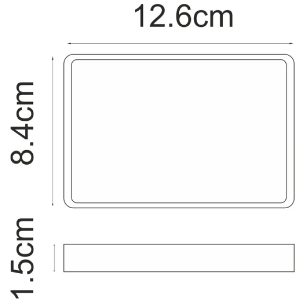 Мыльница WasserKRAFT Fulda K-691129 цвет белый