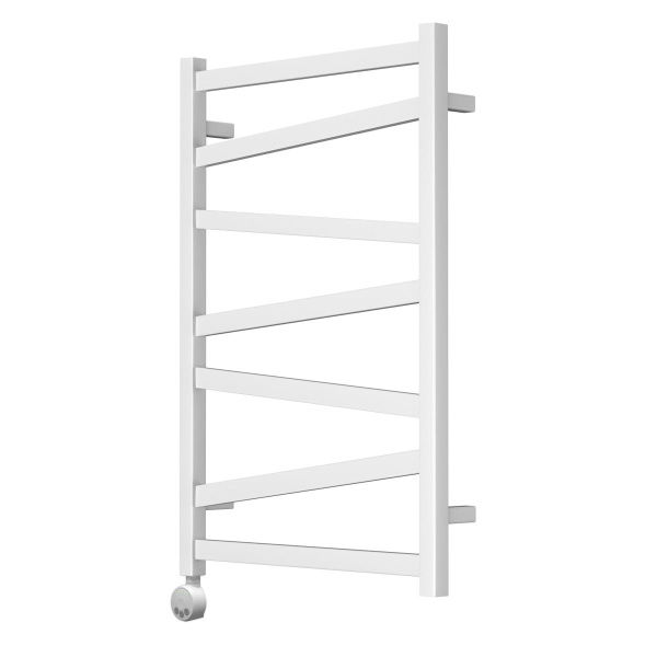 полотенцесушитель point феникс п7 pn15158we электрический, левый | правый, 50x80 см, белый
