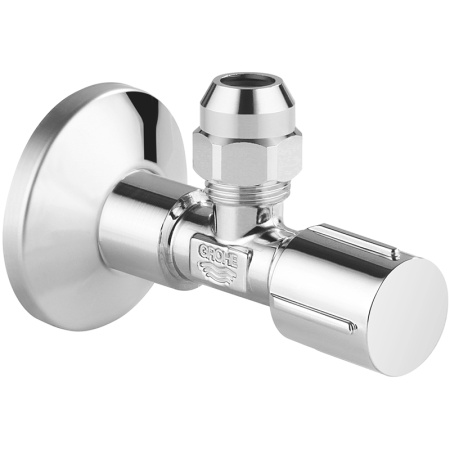 Вентиль запорный Grohe 22037000 угловой Хром