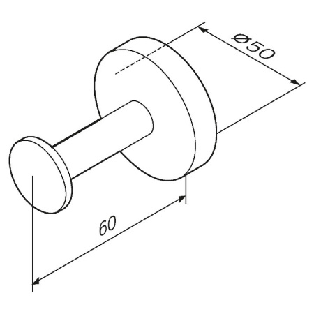 крючок для полотенец am.pm inspire v2.0 a50a35800