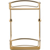 полка корзина migliore complementi 22050 цвет золото