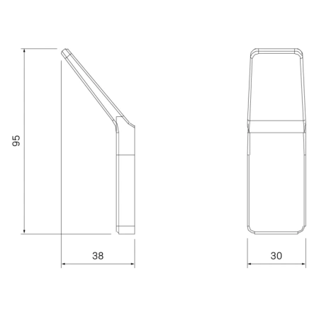 крючок одинарный iddis slide сплав металлов, графит sligm10i41