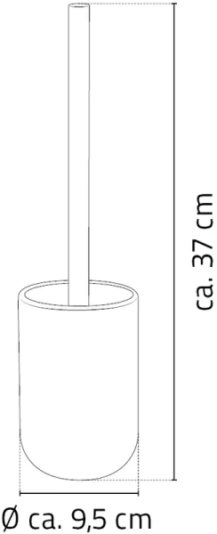 Ёршик для унитаза Ridder Abby 2160405 зеленый