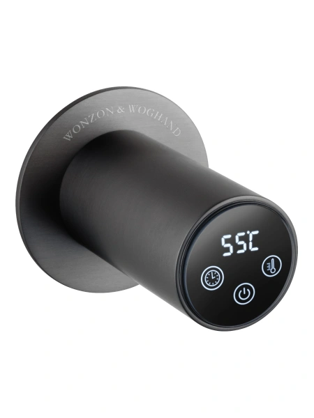 полотенцесушитель электрический встраиваемый wonzon & woghand dortmund, темный графит (ww-a363-gm)