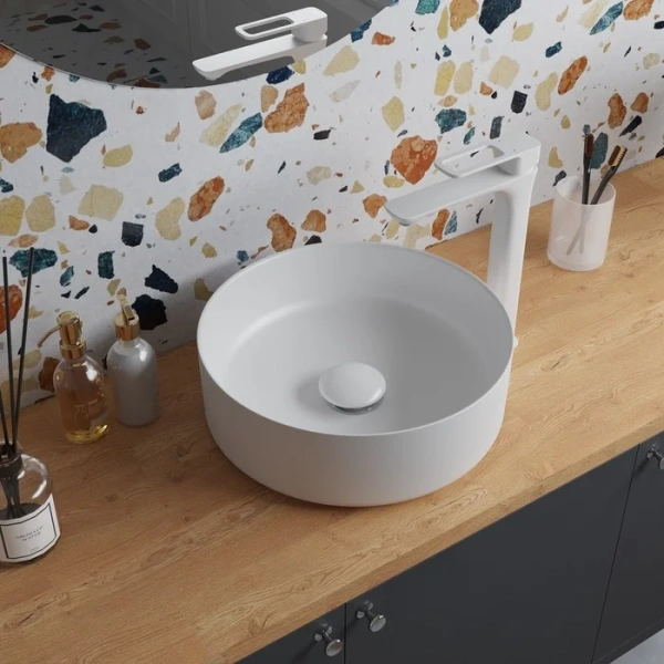 донный клапан для раковины iddis optima home ophws00i88 белый глянцевый