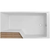 Акриловая ванна Jacob Delafon Bain Douche NEO E6D004-00 180х90х70, правая