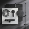 душевая система am.pm inspire v2.0 f0750a522 с термостатом, черный матовый