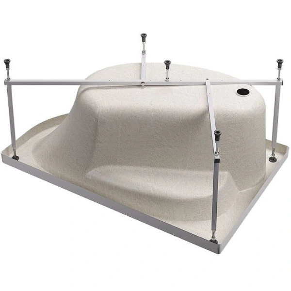 акриловая ванна timo iva 150x95 r iva1595r без гидромассажа