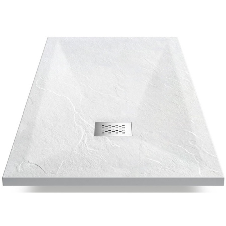 душевой поддон из литого мрамора 100×90 см vincea vst-4sr9010w