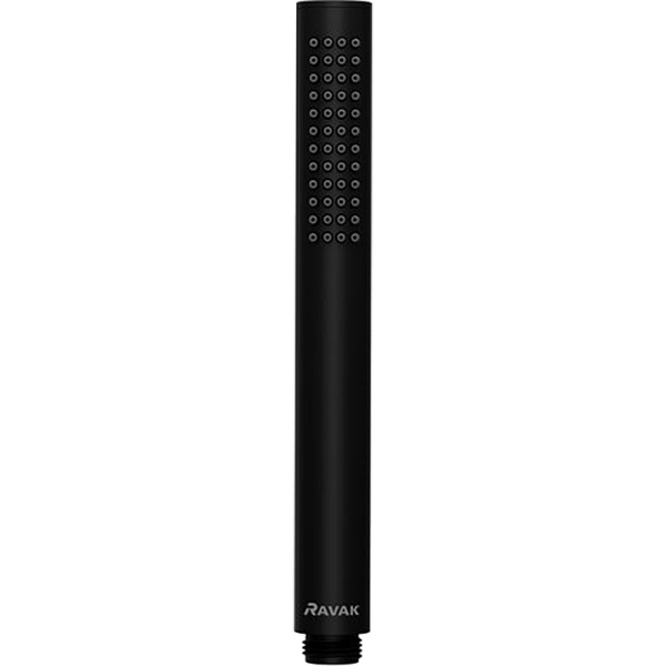ручной душ ravak chrome x07p573 черный матовый