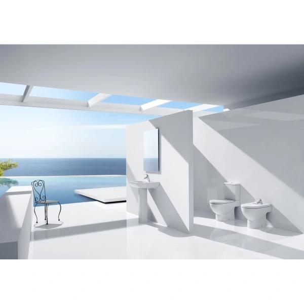 биде напольное roca meridian 357244000