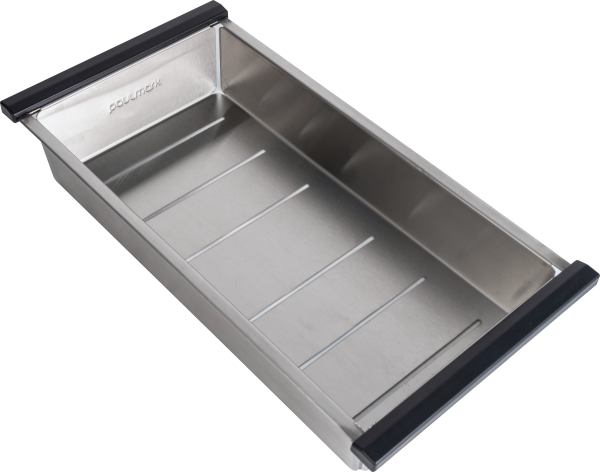 коландер advance, a405-bs, брашированная нерж.сталь, 205х405мм, paulmark