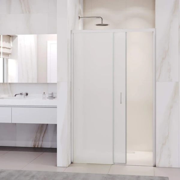 душевая дверь в нишу rgw passage pa-017 130х195, профиль хром