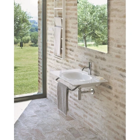 раковина catalano sfera 0520760001 75x50 см, накладная, подвесная, белый глянец