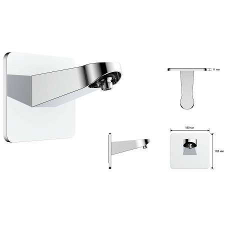 душевая система vincea inspire vsfw-433ti3ch с термостатом хром
