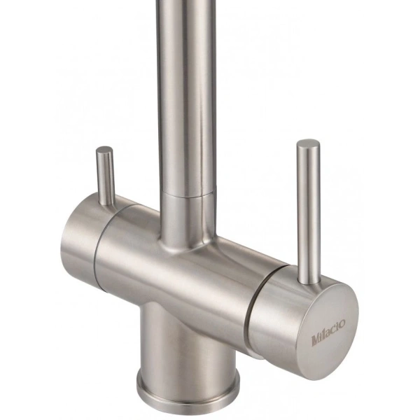 смеситель для кухни с подключением к фильтру milacio ultra mcu.554.ss