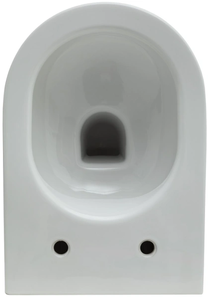 унитаз подвесной allen brau reality 4.32006.20 безободковый, без сиденья, цвет белый