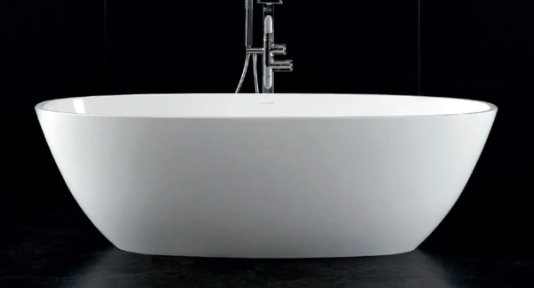 ванна из искусственного камня victoria+albert barcelona 2 ba2m-n-sm-no quarrycast, 170x80 см, цвет белый матовый