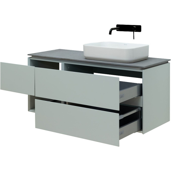 тумба под раковину allen brau infinity 120 r 1.21007.pwm подвесная папирус матовый