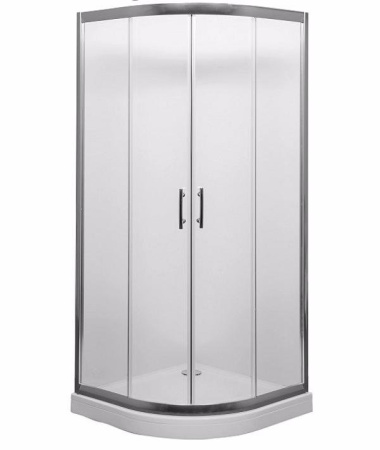 Душевой уголок Aquanet Alfa NAA2142 00185040 100×100х200 стекло прозрачное, профиль хром