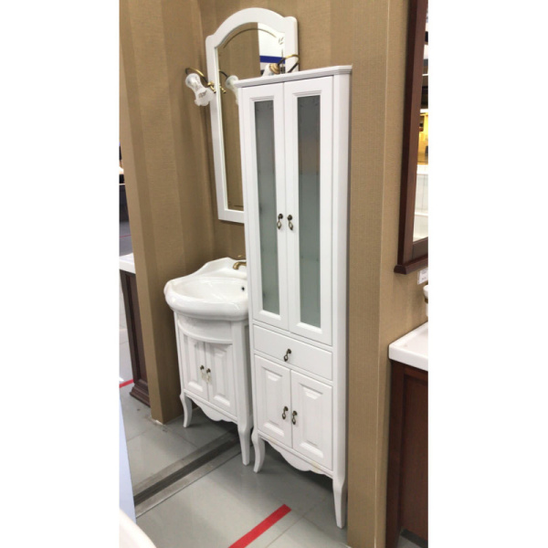 зеркало 60х101,1 см белый матовый opadiris лоренцо