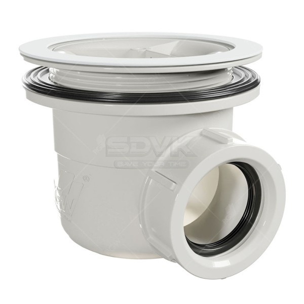 сифон для душевых поддонов rgw s-010, 90 мм, 182411010-01