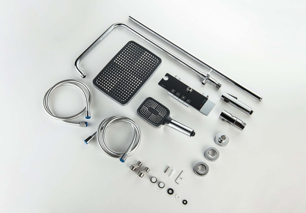 душевая система aquatek поларис aq3040cr цвет хром