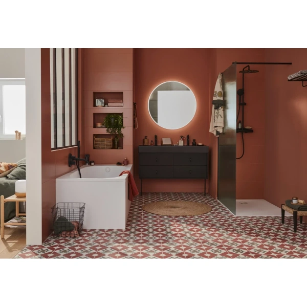 смеситель для раковины jacob delafon vivienne signature e38682-lb2-bl без донного клапана, черный матовый