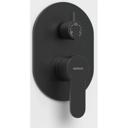 душевой комплект 230 мм berges nardis 3r 071008