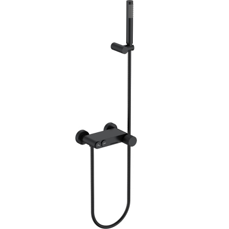 Смеситель для ванны Boheme Stick 123-BB.3 черный матовый