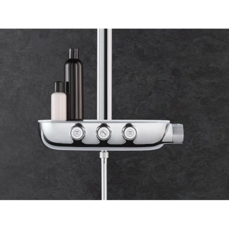 душевая система 361x220 мм мм grohe rainshower system smartcontrol 26250ls0
