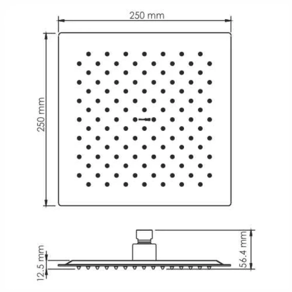 комплект wasserkraft elbe 7400 a8458.182.200.186.195.202.176 tхhermo встраиваемый, для ванны, цвет черный