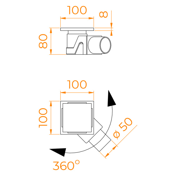 душевой лоток rgw drain leo-02-10gb 60210210-06