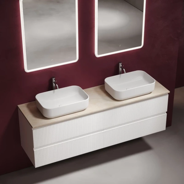 столешница sancos tt160a2x 159 см, кремовый