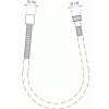 душевой шланг ideal standard idealrain a2427aa хром