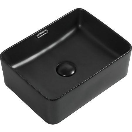 Раковина накладная 40.5 см Aquanet Perfect-1-MB 00273678, черный матовый