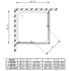 душевой уголок radaway premium plus c 100×100 прозрачное
