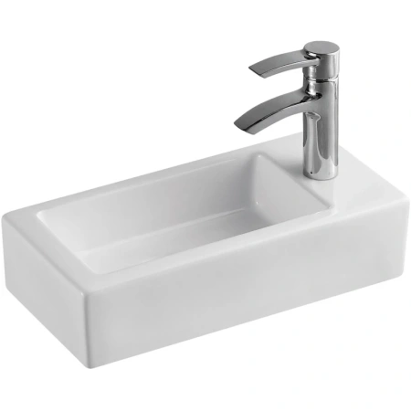 Раковина подвесная WeltWasser Aisbach 5092 R 37см, 10000003873, белая